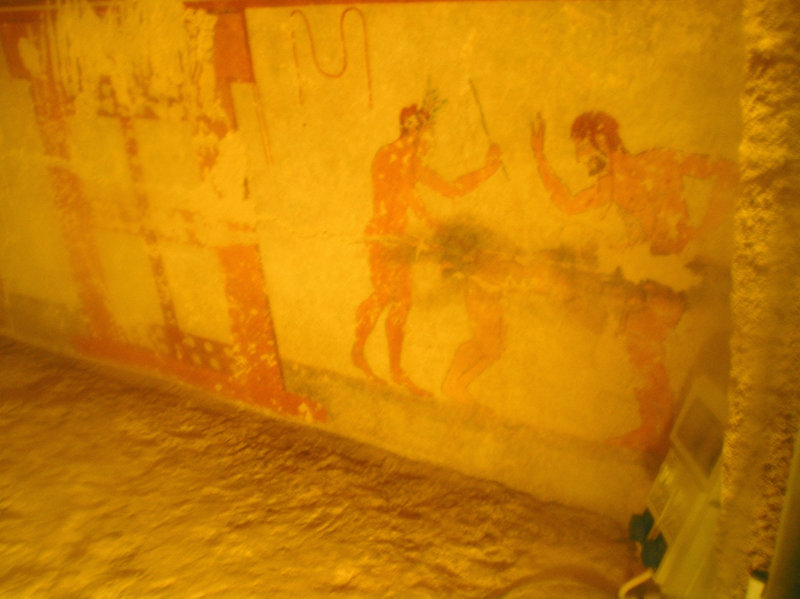 Escenarios de novela IV. Ruinas de Cerveteri (La tumba del héroe)