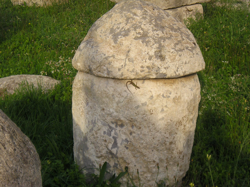 Escenarios de novela IV. Ruinas de Cerveteri (La tumba del héroe)