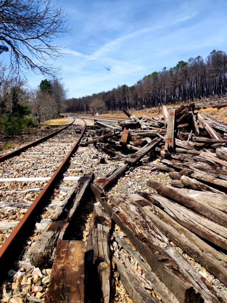 Escenarios de novela IX. La estación de tren de Salamanca (La tumba del héroe)
